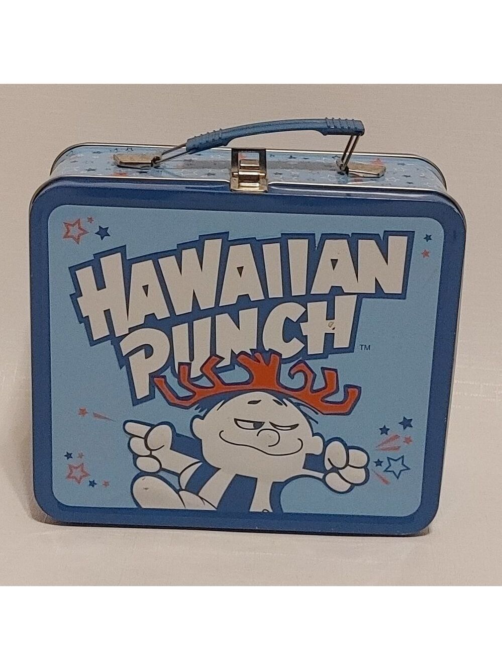 FUN RETRO HAWAIIAN PUNCH Lunch Box Metal Clean BRIGHT 2010